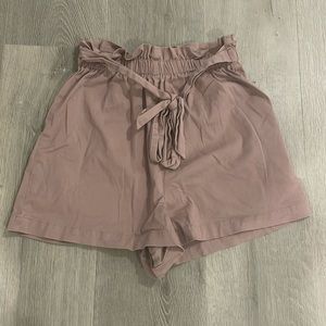 Wild Fable High Waisted Paper Bag Shorts